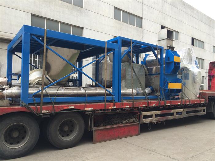 混合成套設備成功出廠發(fā)往大連